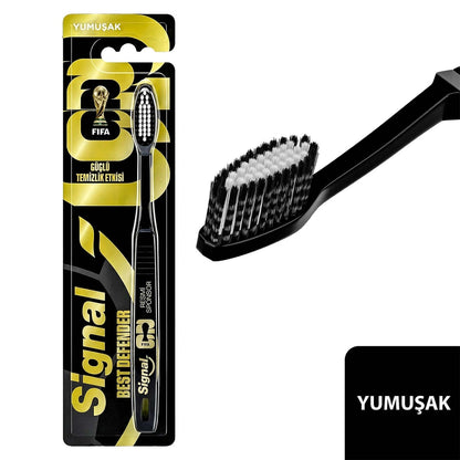 Signal Best Defender Limited Edition Strong Cleaning Effect Toothbrush (Soft)