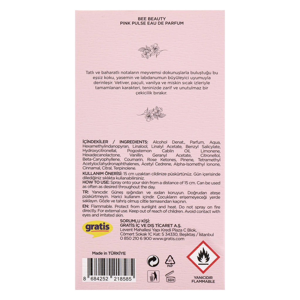 Bee Beauty Pink Pulse EDP Women&
