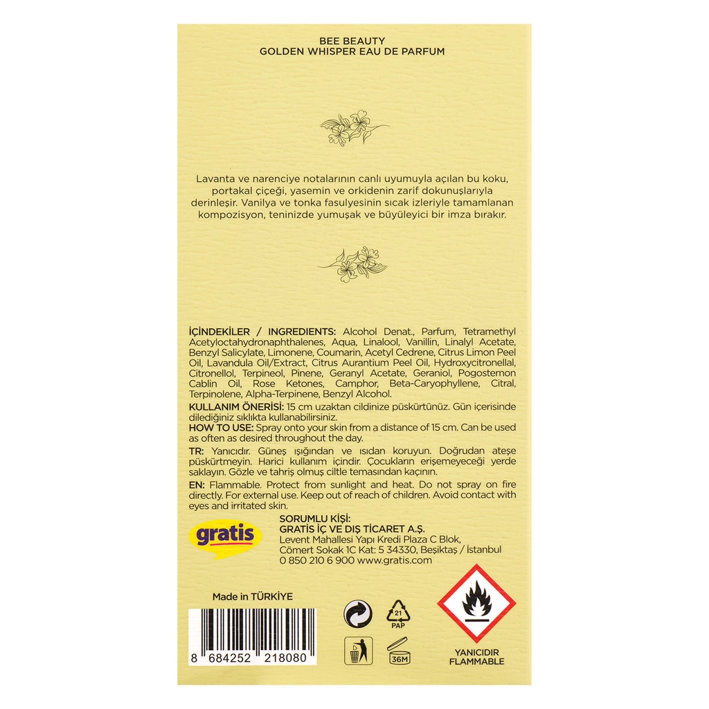 Bee Beauty Golden Whisper EDP Women&