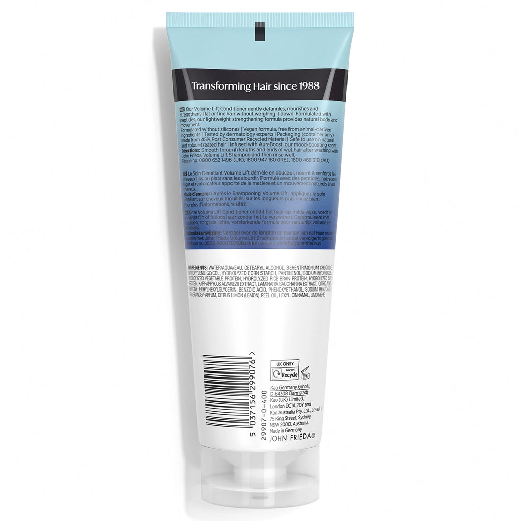 Jonh Frieda Volume Lift Volumizing Hair Care Cream 250 ml