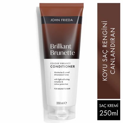 John Frieda Brilliant Brunnette Color Vibrancy Color Revitalizing Conditioner 250 ml