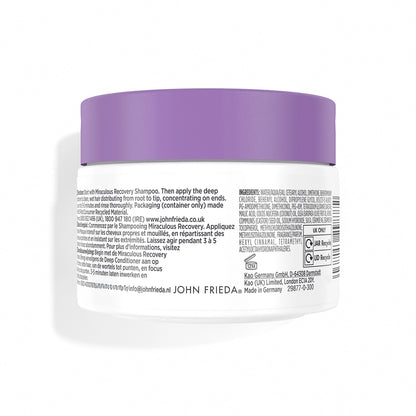 John Frieda Frizz Ease Miraculous Recovery Miraculous Repair Hair Care Mask 250 ml