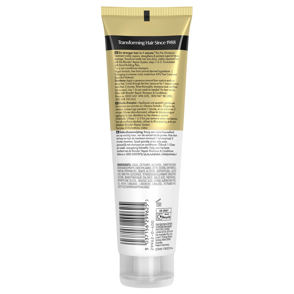 John Frieda Blonde+ Pre-Wash Care Complex 150 ml