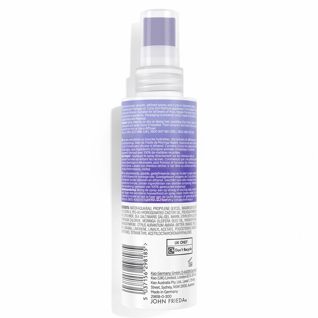 John Frieda Frizz Ease Dream Curls Flawless Curls Oil Based Revitalizing Spray 150 ml