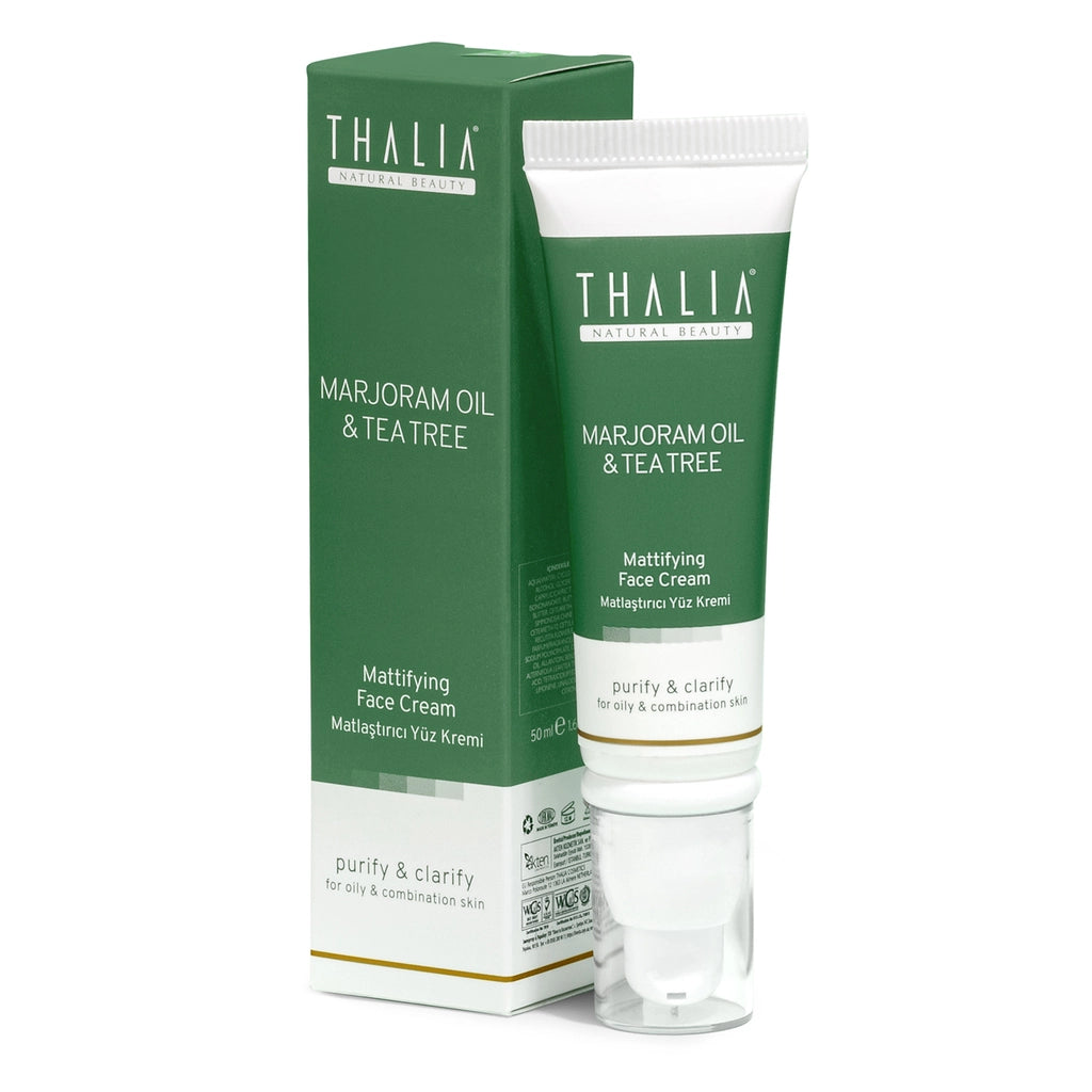 Thalia Marjoram Oil &amp; Tea Tree Solid Face Washing Soap 120 gr