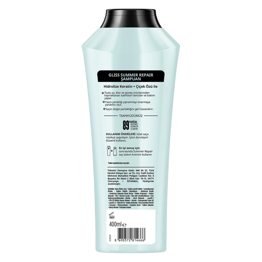Gliss Summer Repair Shampoo 400 ml