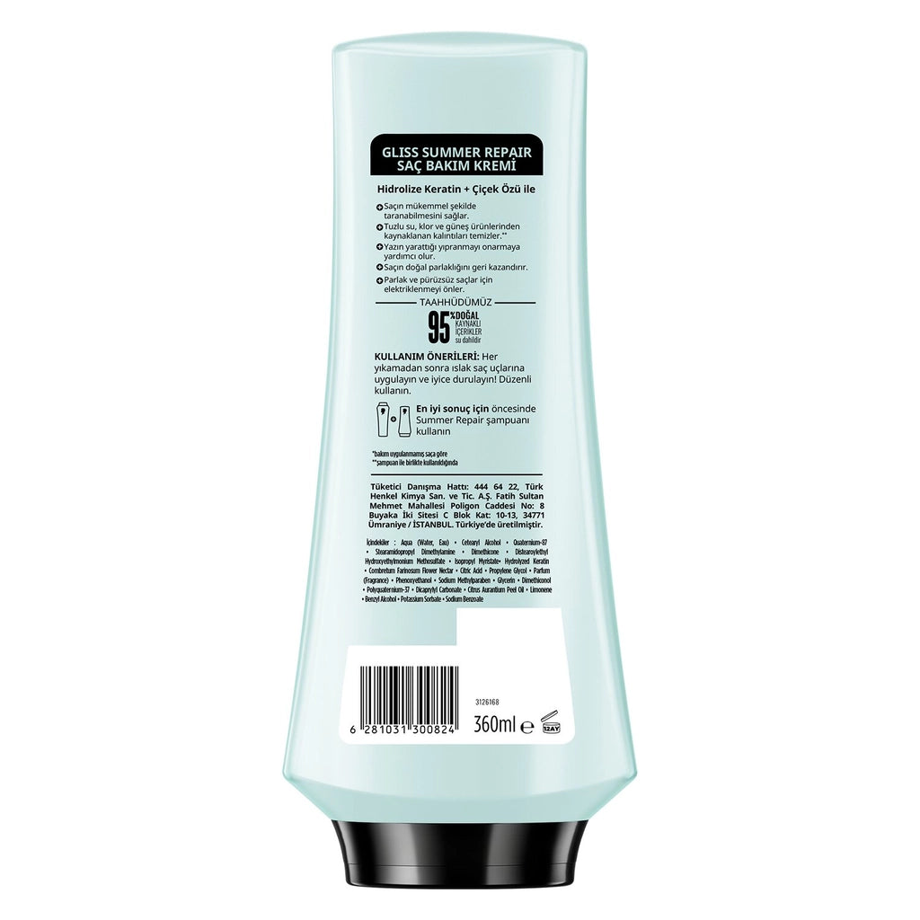 Gliss Summer Repair Hair Care Cream 360 ml