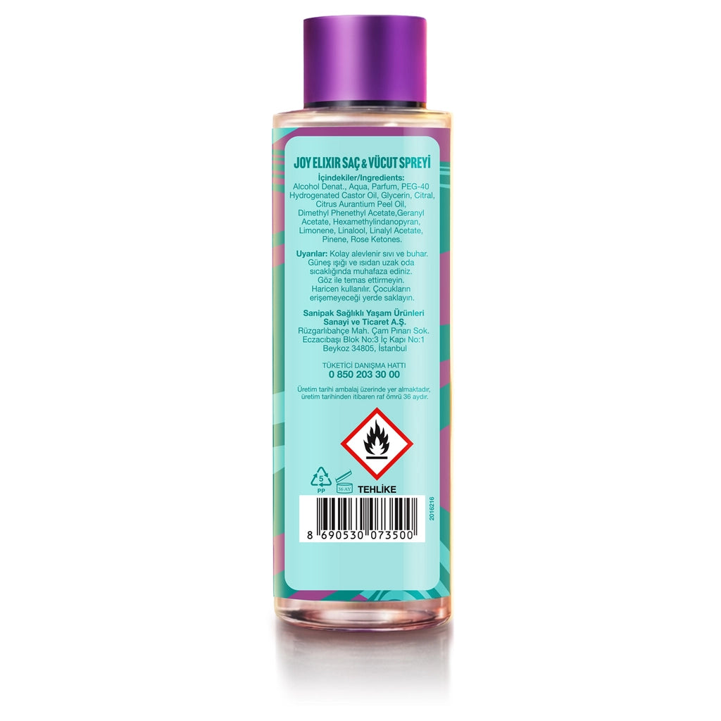 Selin Lumiere Body Spray Joy Elixir 200 ml