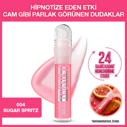 Maybelline New York Lifter Gel Extra Bright and Moisturizing Lip Gloss 004 Sugar Spritz