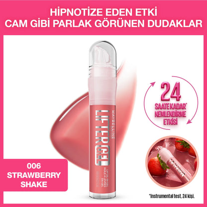 Maybelline New York Lifter Gel Extra Bright and Moisturizing Lip Gloss 007 Vanilla Horchata