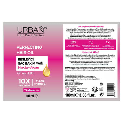 Urban Care Perfecting Nourishing Shining Hair Care Oil 100 ml