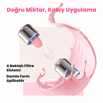 AZTK Liquid Blush Jelly Effect Liquid Blush JC07 Bright Orange Ice Cream