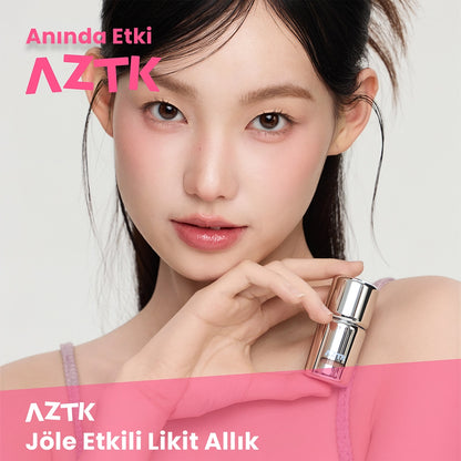 AZTK Liquid Blush Jelly Effect Liquid Blush JC07 Bright Orange Ice Cream
