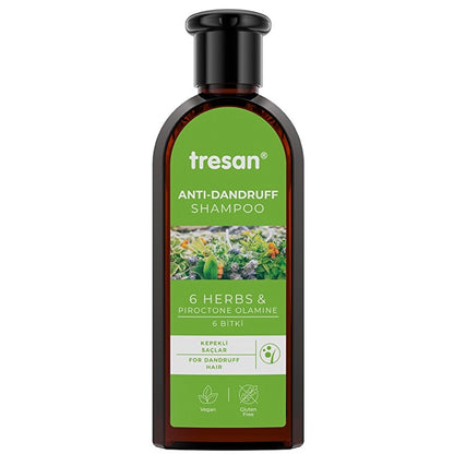 Tresan 6 Plants Anti-Dandruff Care Shampoo 300 ml