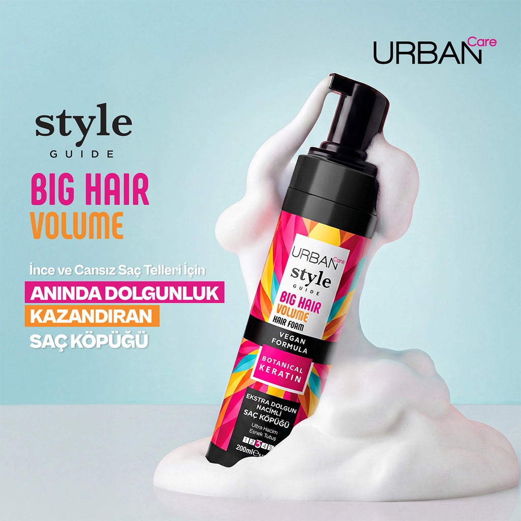 Urban Care Style Guide Extra Volumizing Hair Volume Mousse 200 ml