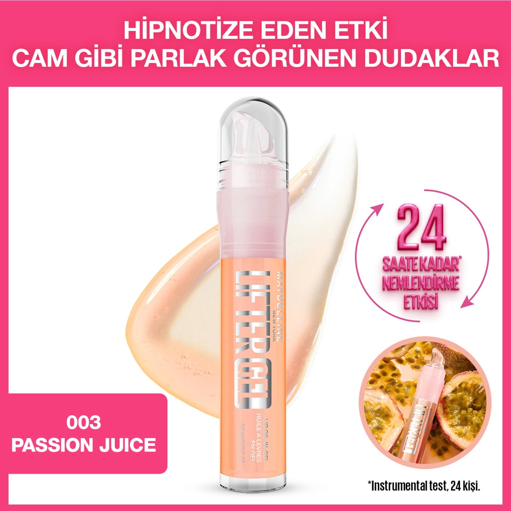 Maybelline New York Lifter Gel Extra Bright and Moisturizing Lip Gloss 007 Vanilla Horchata