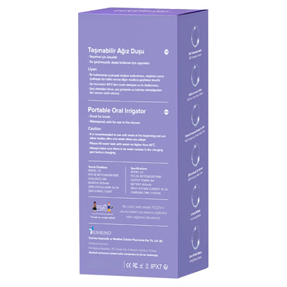 Steriball Portable Oral Irrigator Oral Irrigator Lilac