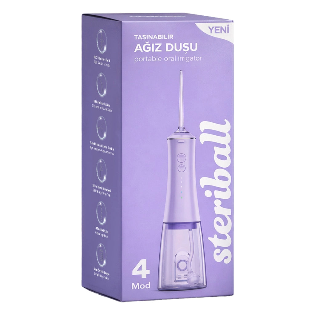 Steriball Portable Oral Irrigator Oral Irrigator Lilac