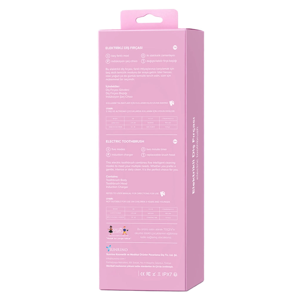 Steriball Electric Toothbrush Electric Toothbrush Pink