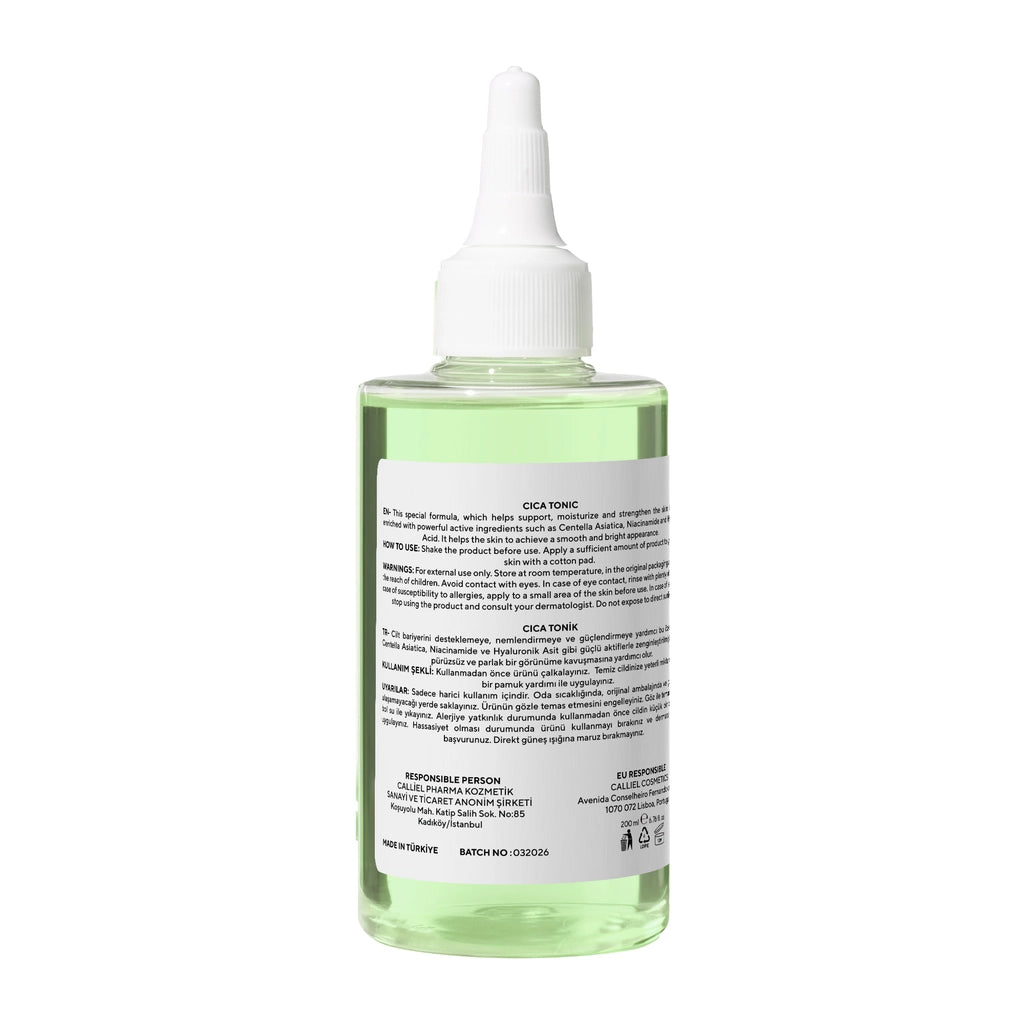 Calliel Soothing Skin Barrier Repairing Cica Tonic for Sensitive Skin 200 ml
