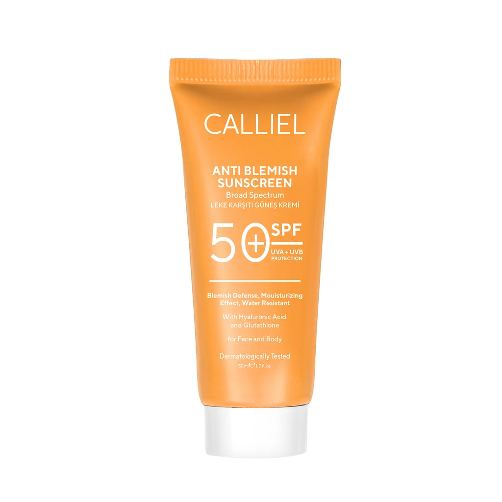 Calliel Anti-Blemish Glutathione Effective High Protection SPF50 Facial Sun Cream for All Skin 50 ml