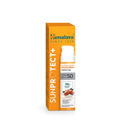 Himalaya Sun Protect+ Ultra Light SPF50 PA++++ Sunscreen Gel 50 gr