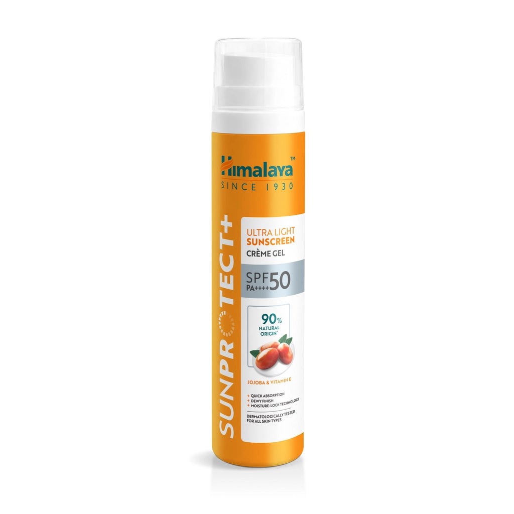 Himalaya Sun Protect+ Ultra Light SPF50 PA++++ Sunscreen Gel 50 gr