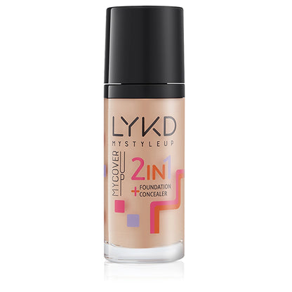 LYKD 2 in 1 Foundation 130 Soft Fair
