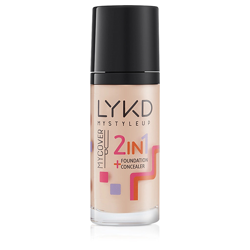 LYKD 2 in 1 Foundation 130 Soft Fair