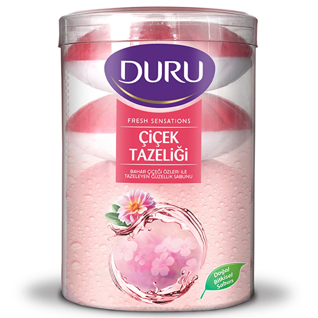Duru Fresh Sensations Flower Freshness Beauty Soap 4x100 gr