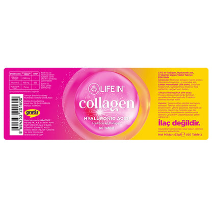 Life In Collagen Tablet 60 Pieces