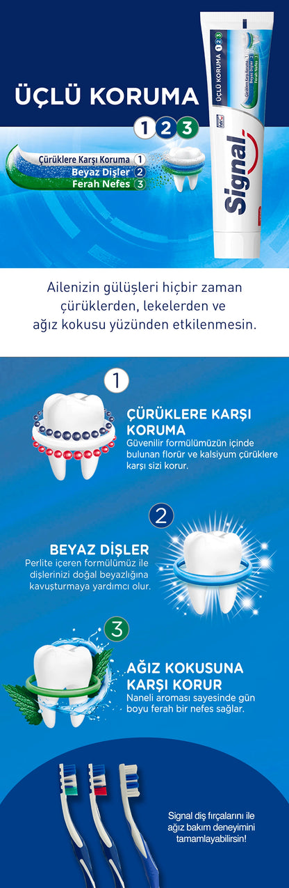 Signal Toothpaste Triple Protection 120 ml