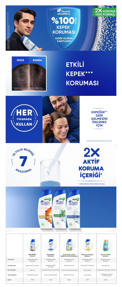 Head &amp; Shoulders Deeply Moisturizing Anti-Dandruff Shampoo 330 ml