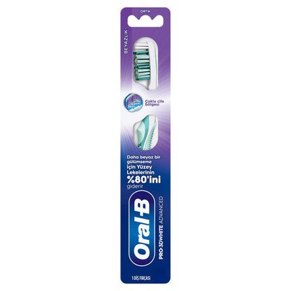Oral-B Pro-3D White Advanced Whiteness Toothbrush (Medium)