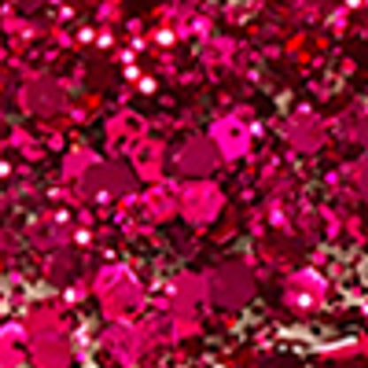 Flormar Glitter Translucent Glitter Nail Polish GL03 Ruby Light