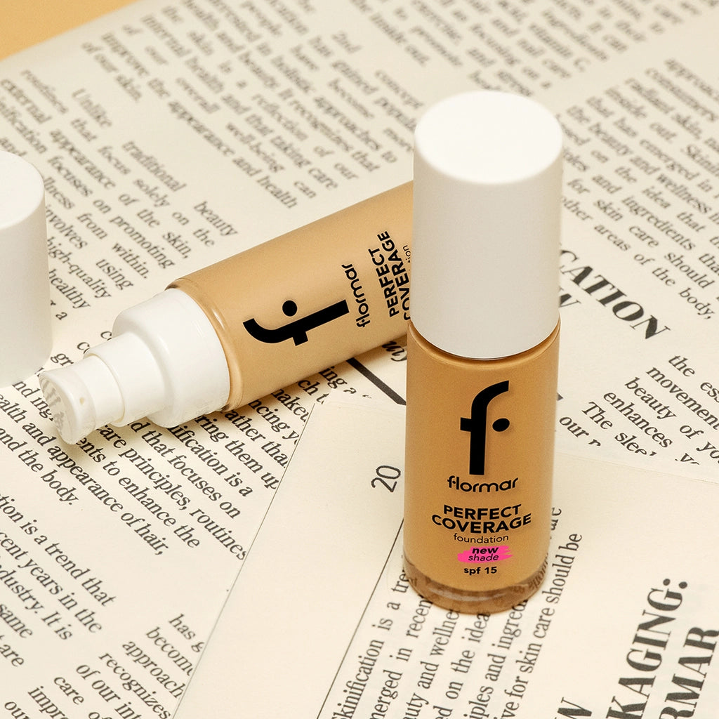 Flormar Perfect Coverage Foundation 105 Porcelain Ivory
