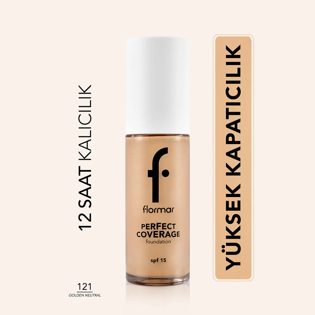Flormar Perfect Coverage Foundation 105 Porcelain Ivory