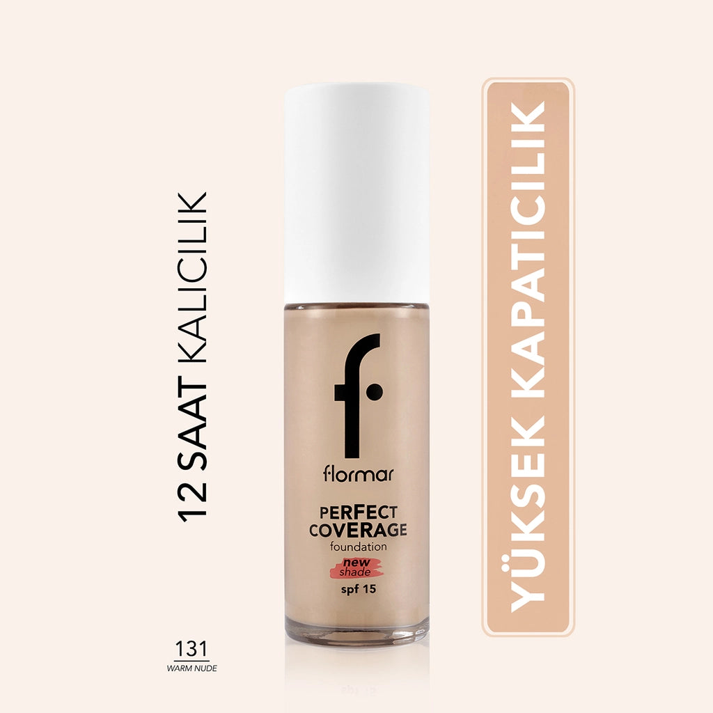 Flormar Perfect Coverage Foundation 105 Porcelain Ivory
