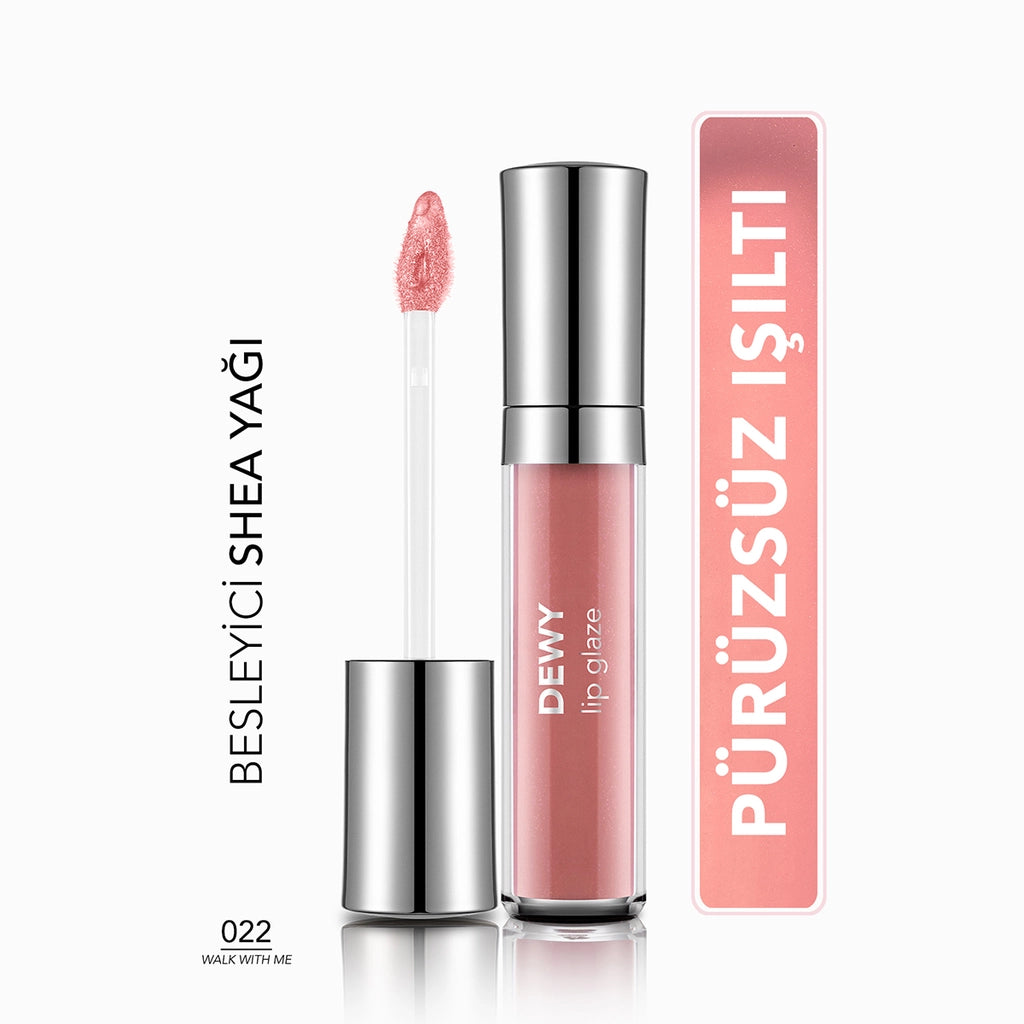 Flormar Dewy Lip Glaze Lip Gloss 025 Lavender