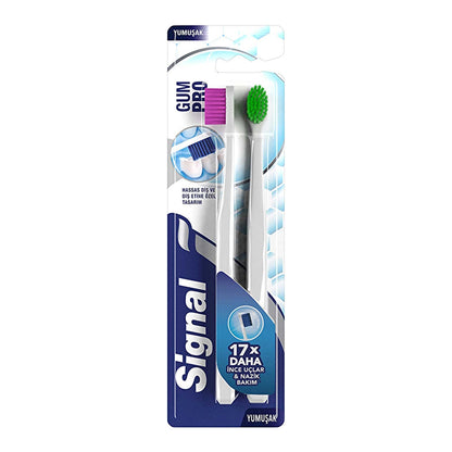 Signal Gum Pro Gentle Care Toothbrush 1+1 (Soft)