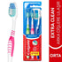 Colgate Extra Clean Medium Toothbrush 2+1