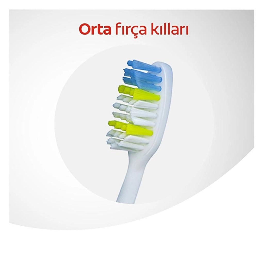 Colgate Extra Clean Medium Toothbrush 2+1