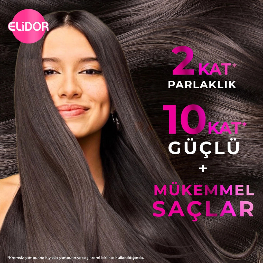 Elidor Shampoo and Conditioner Strong and Shiny 400 ml
