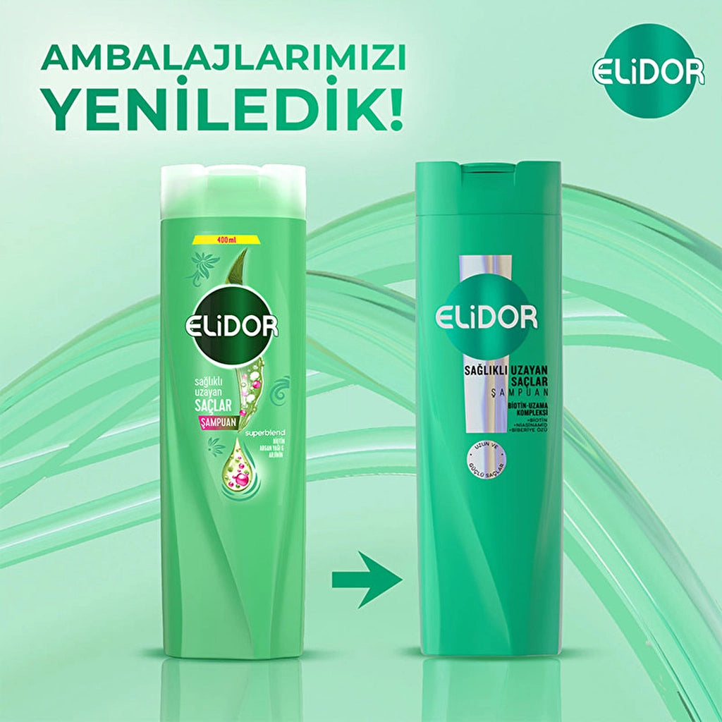 Elidor Hair Care Shampoo Healthy Growing Hair 400 ml