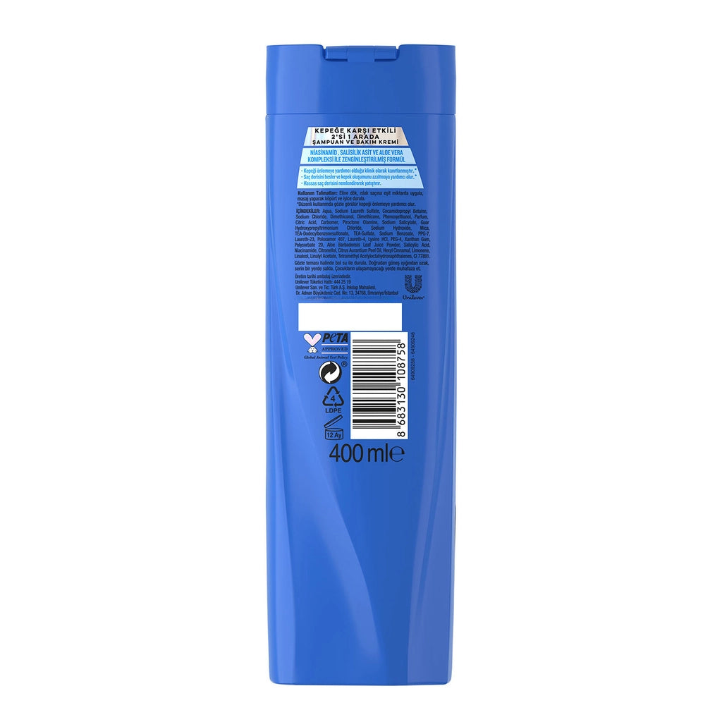 Elidor Shampoo and Conditioner Effective Against Dandruff 400 ml