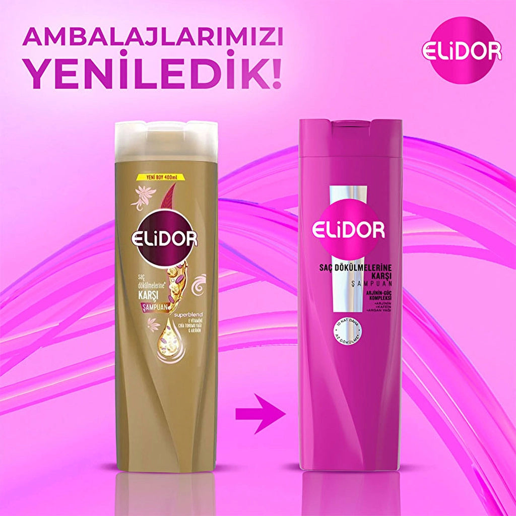 Elidor Hair Care Shampoo Against Hair Loss 400 ml