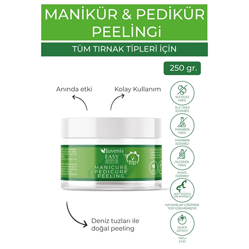 Juvenis Easy Manicure Pedicure Peeling 250 gr