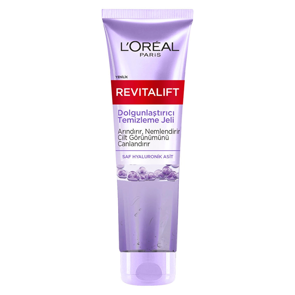 Loreal Paris Revitalift Plumping Cleansing Gel 150 ml (Hyaluronic Acid)
