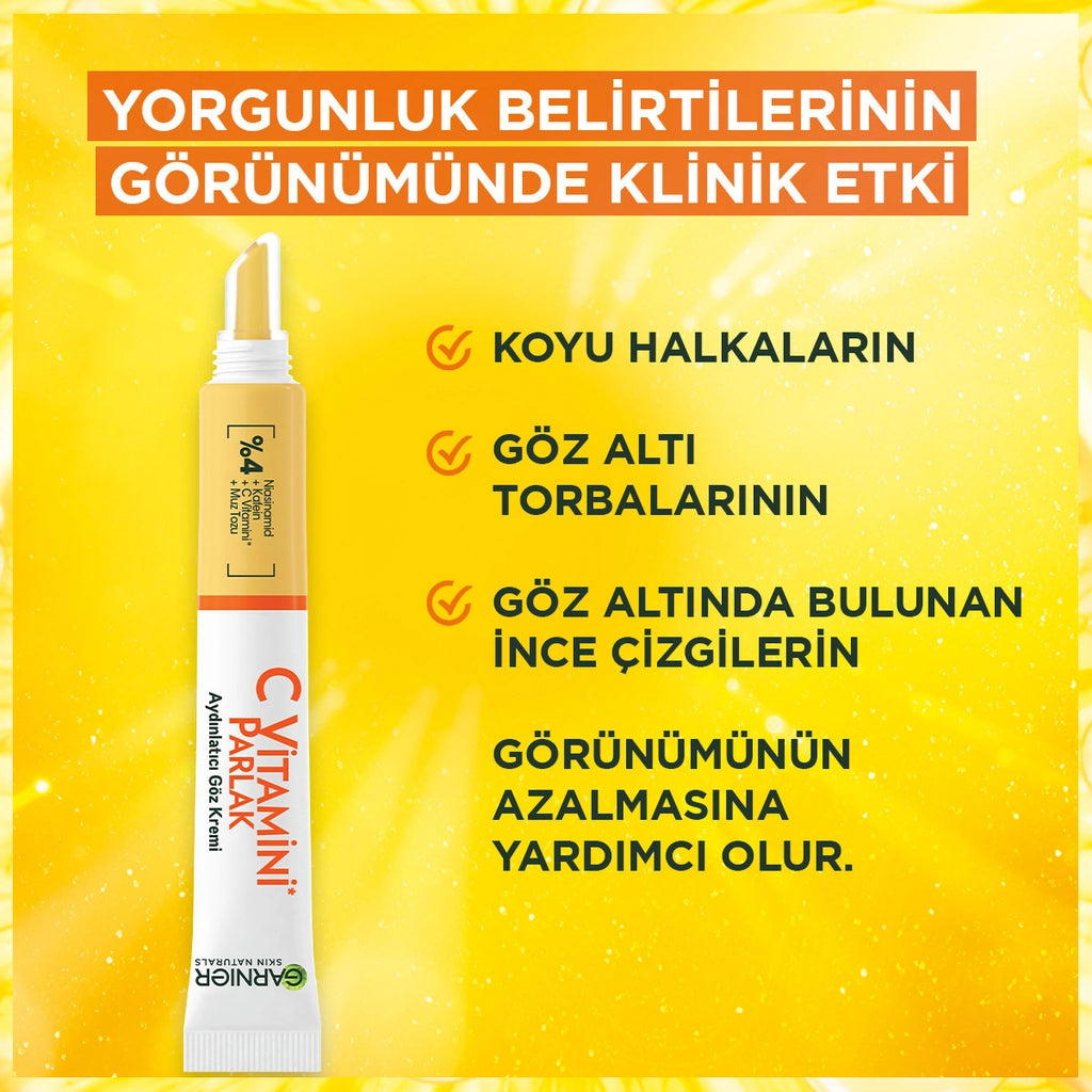 Garnier Vitamin C Bright Brightening Eye Cream 15 ml