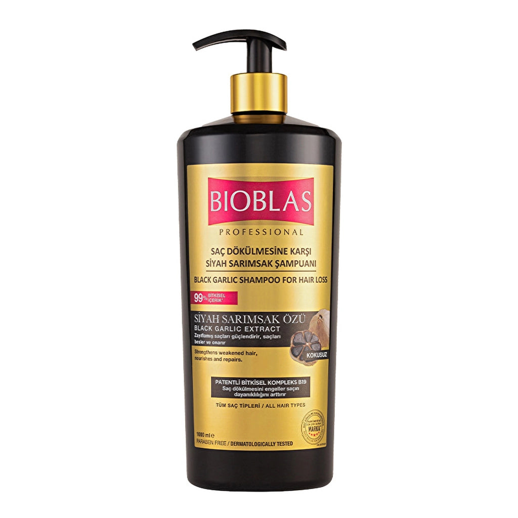 Bioblas Professional Black Garlic Shampoo 1000 ml